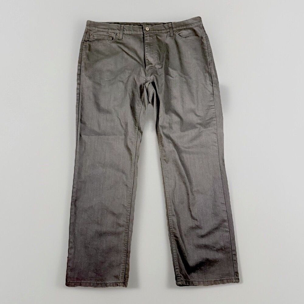 Levi’s 541 Jeans Black Athletic Tapered Stretch Denim Pants Casual Men's 40x32‎